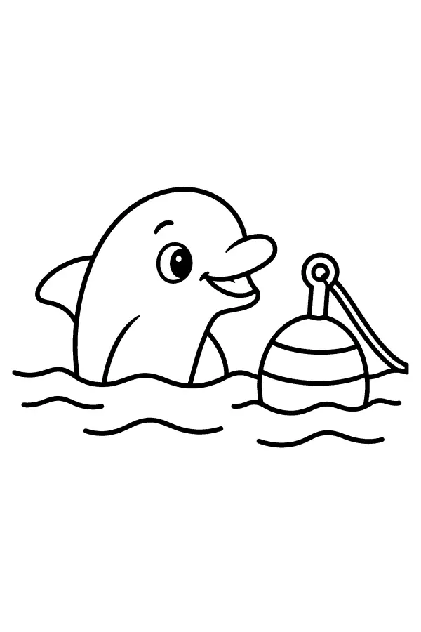Dolphin and Buoy