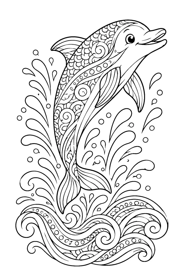 Dolphin Water Dance