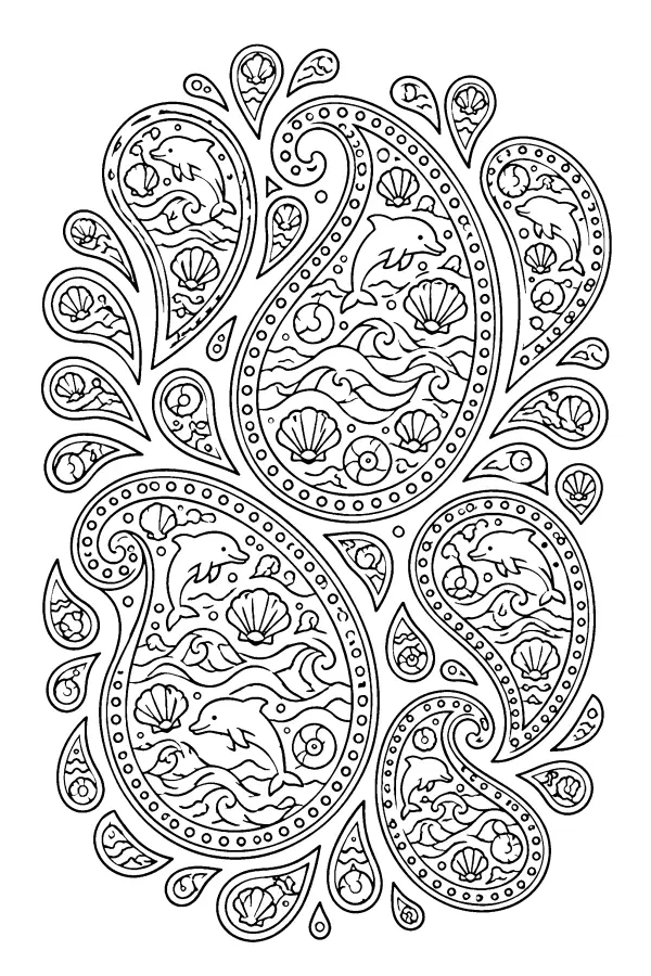 Paisley Sea Medallions
