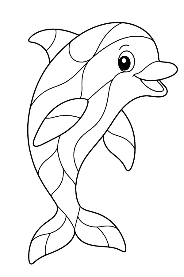 Patterned Dolphin