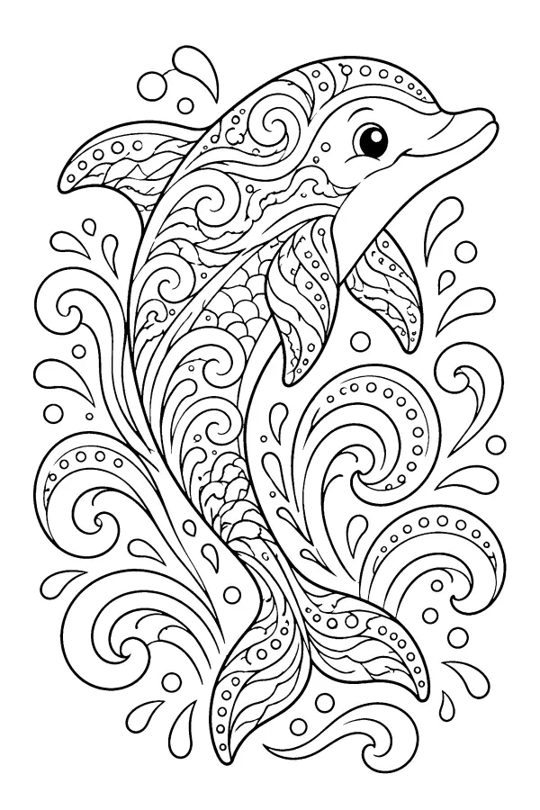 Swirled Dolphin