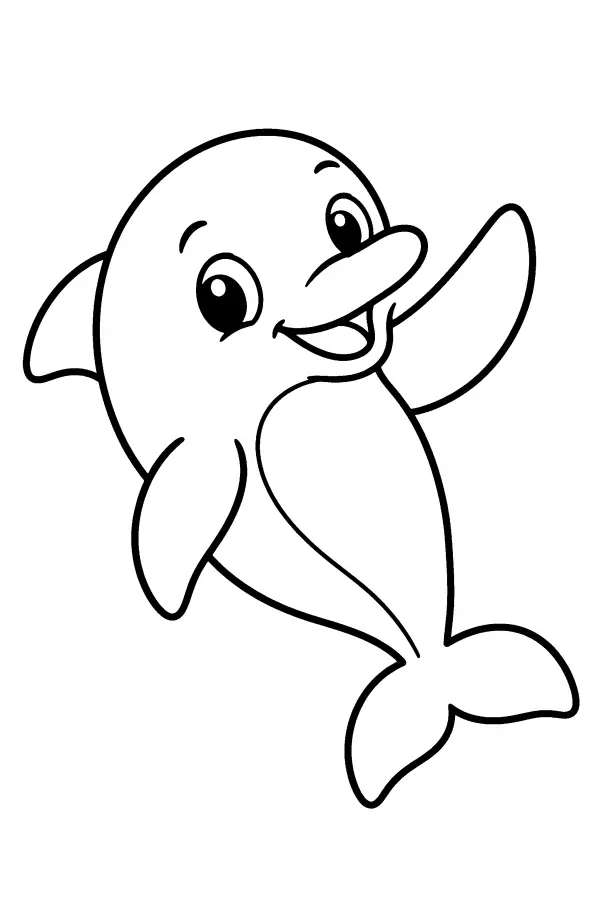 Waving Dolphin