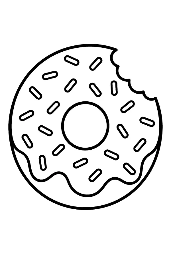 Bite Out Donut