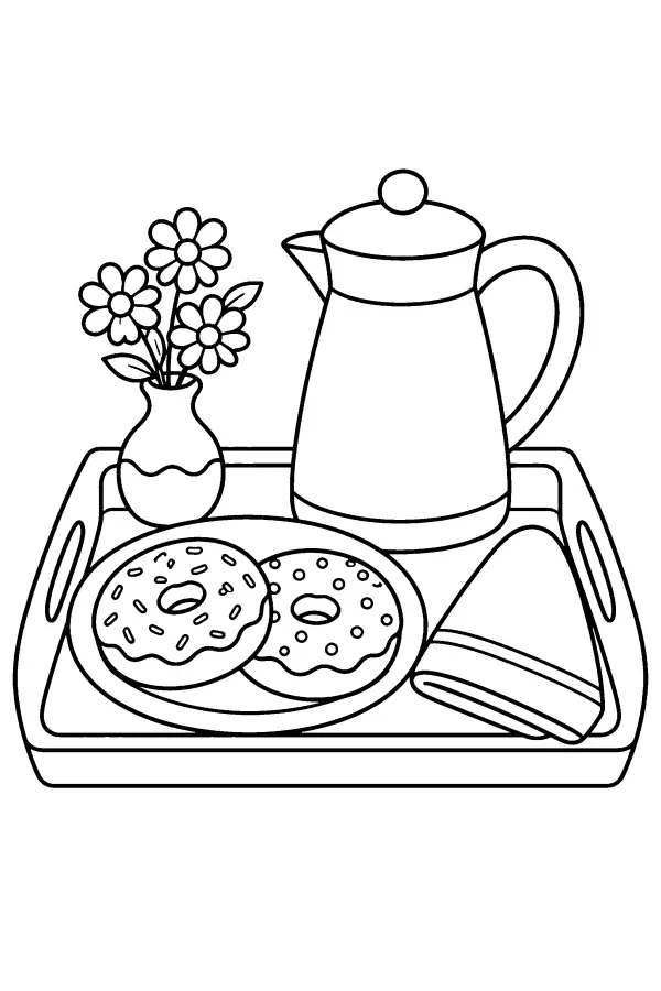 Breakfast Tray Spread