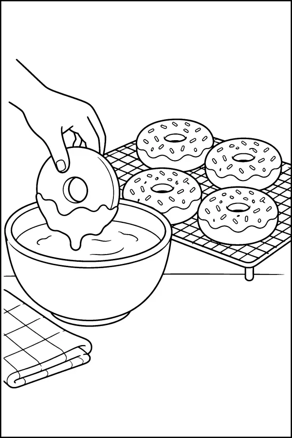 Donut Glaze Dip