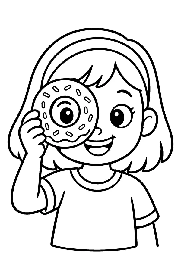 Donut Peekaboo