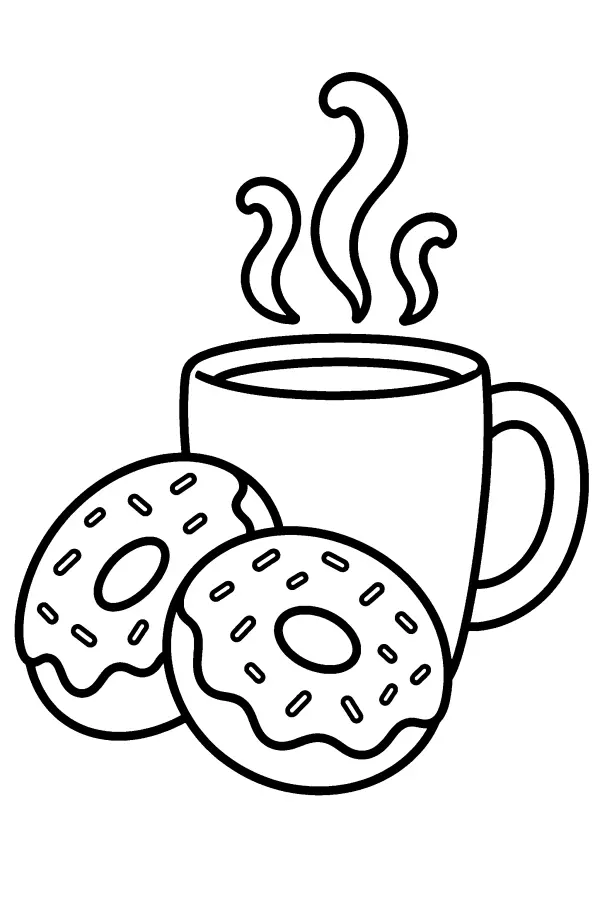 Donuts And Mug
