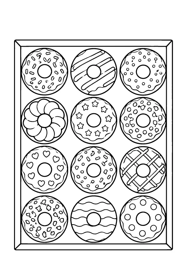 Dozen Donut Box