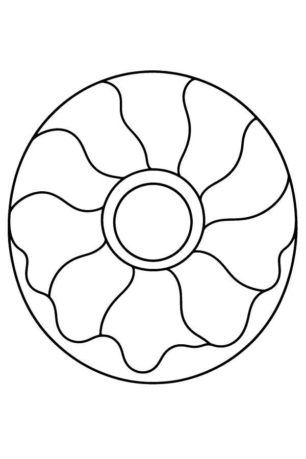 Pattern Panel Donut