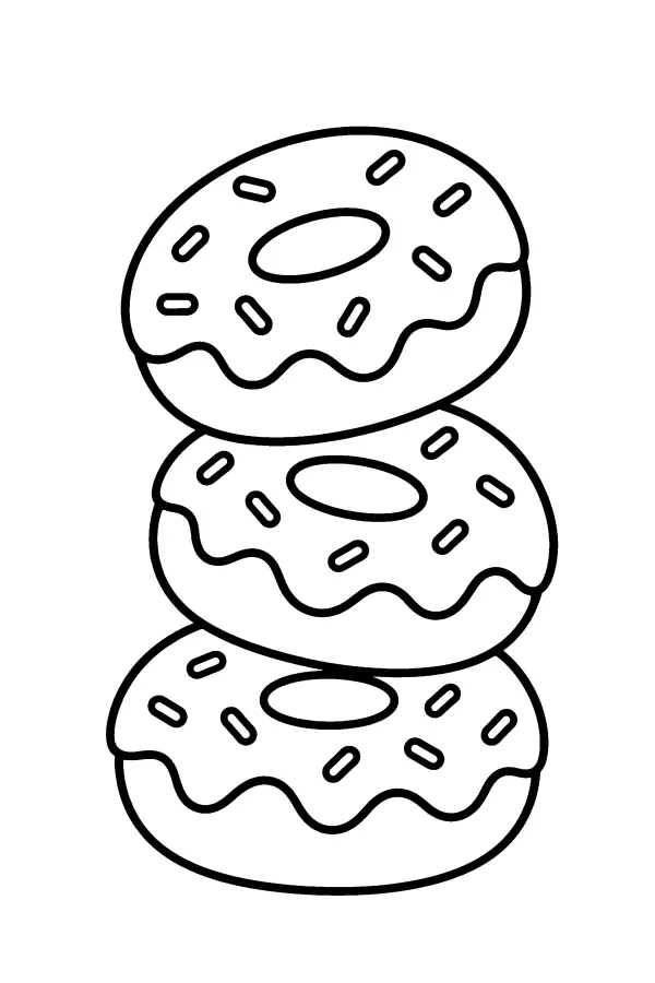 Stacked Donut Tower