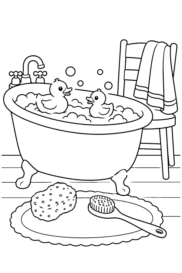 Duck Bath Time