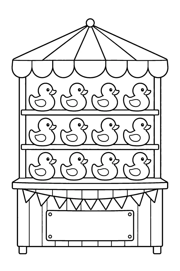 Duck Market Stall