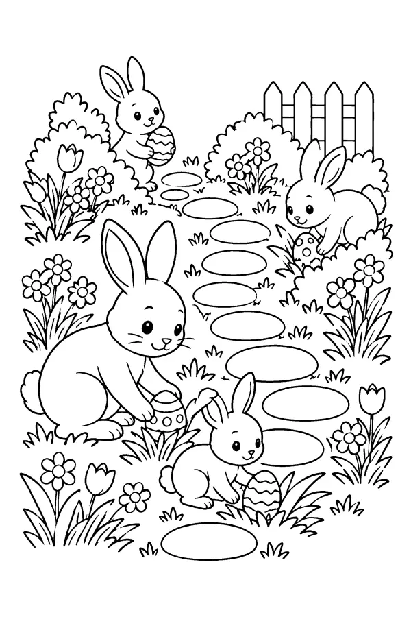 Bunny Garden Path