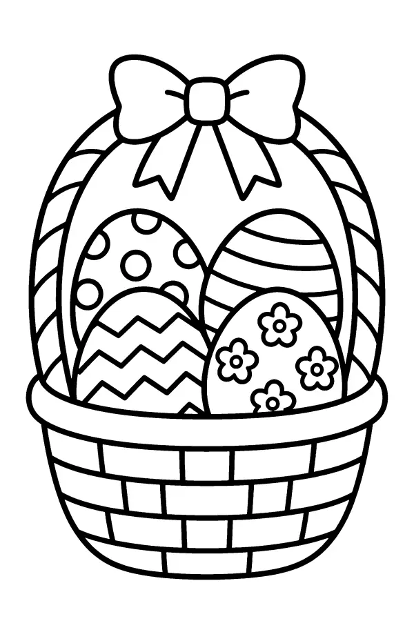 Egg Basket Bow