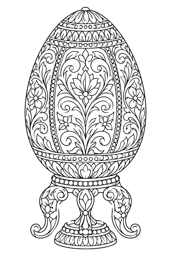 Ornate Egg Stand