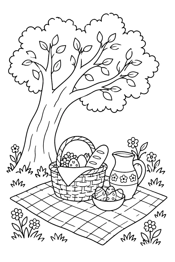 Picnic Under Tree