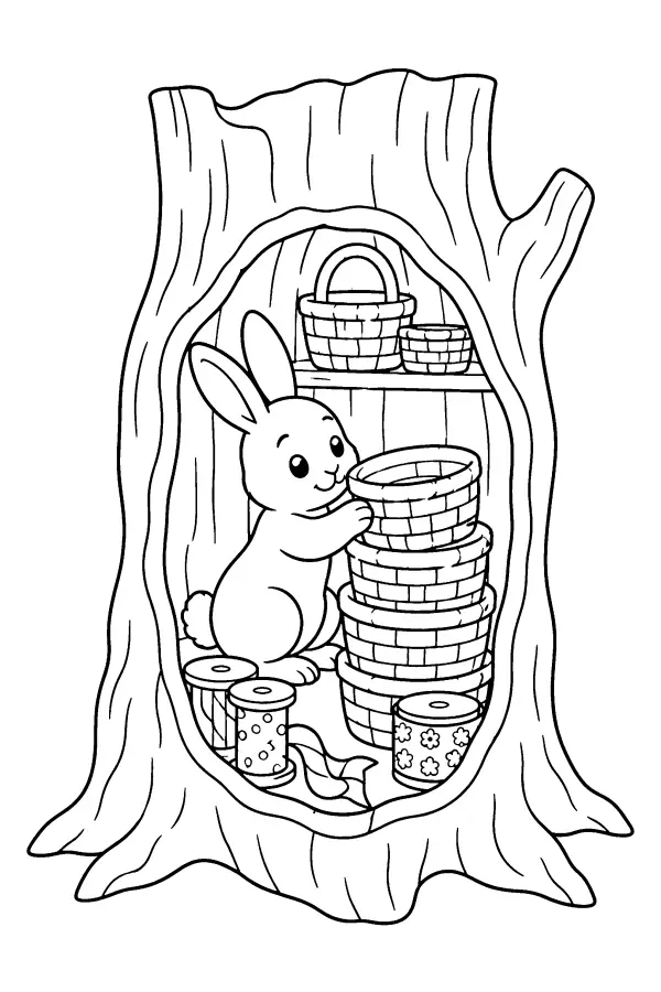 Tree Trunk Storage
