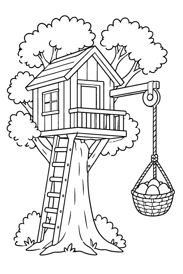 Treehouse Egg Lift