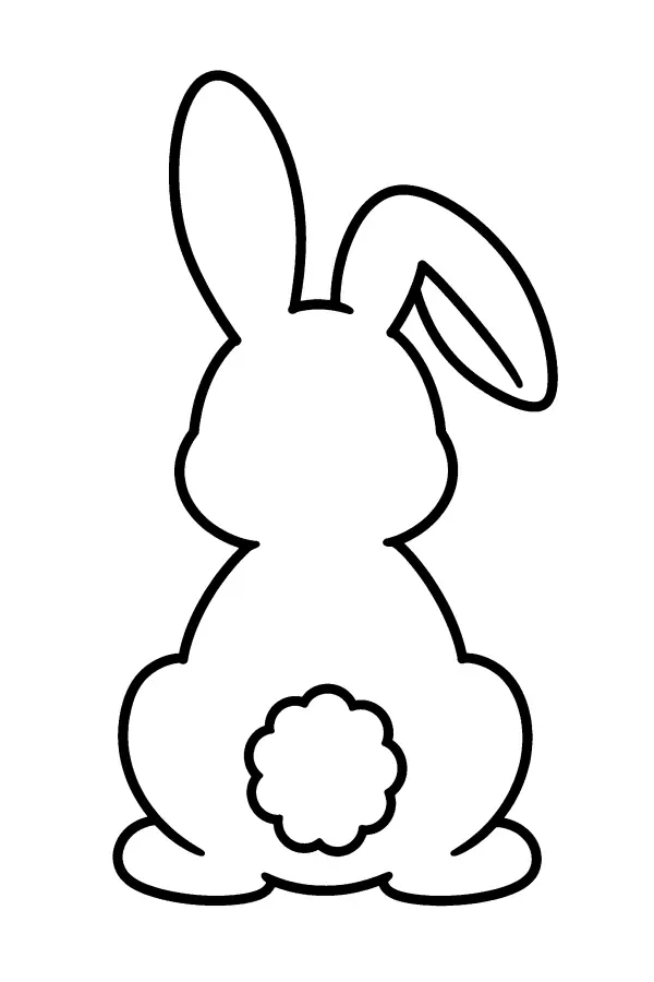 Back View Bunny
