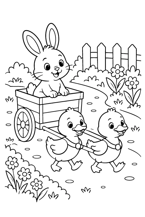Bunny Cart Ride