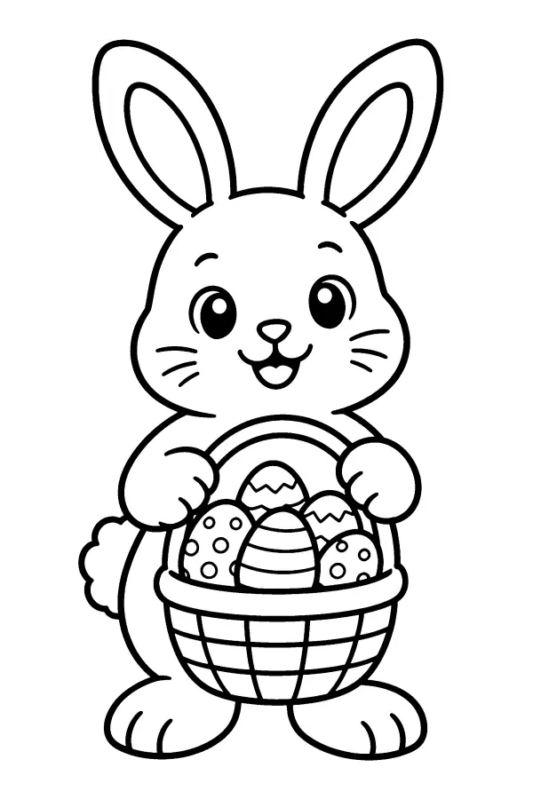 Bunny With Basket