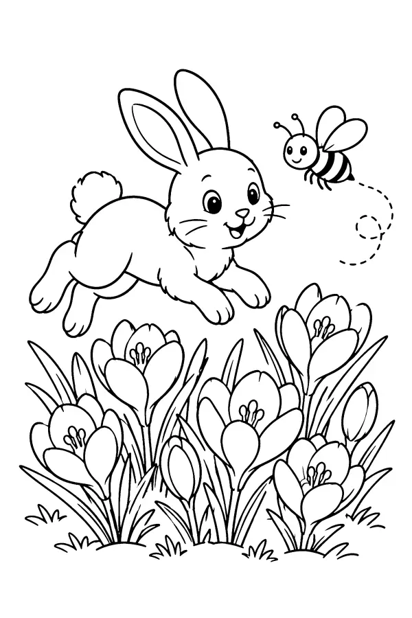 Crocus Bunny Flight
