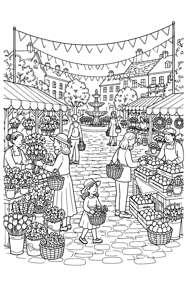 Market Square Stalls