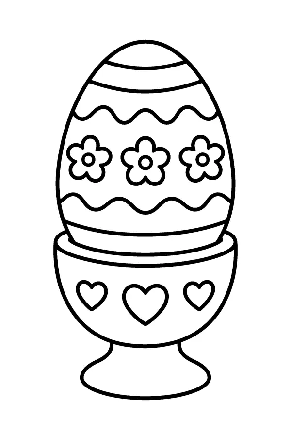 Patterned Egg Cup