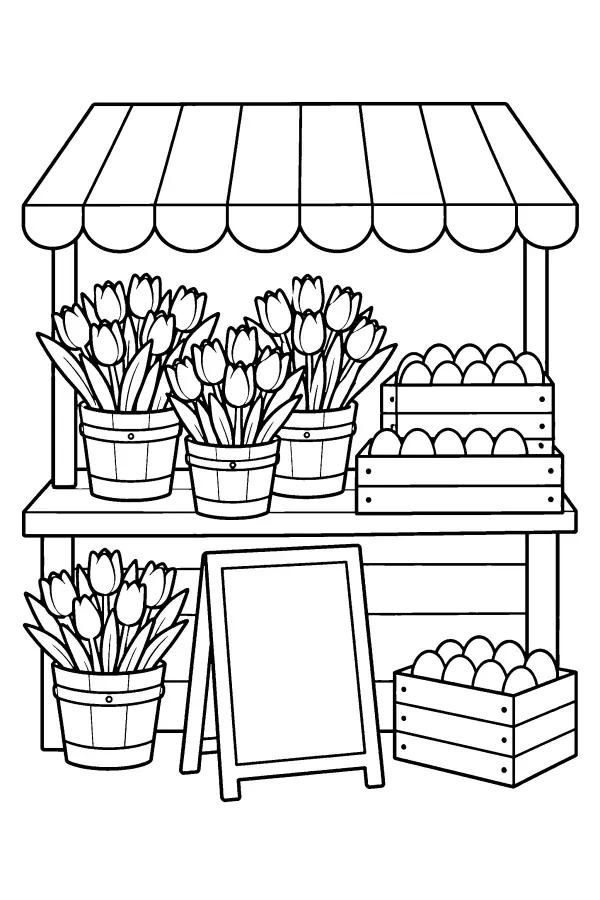 Tulip Egg Stall