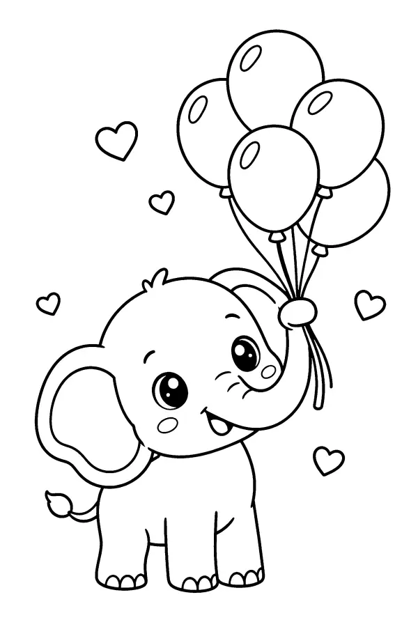 Balloon Trunk Elephant