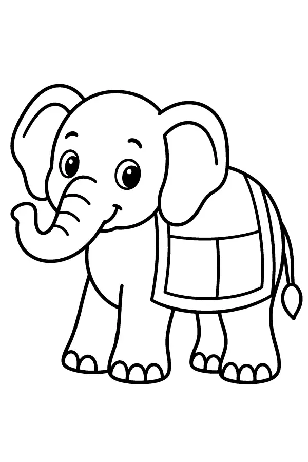 Blank Panel Elephant