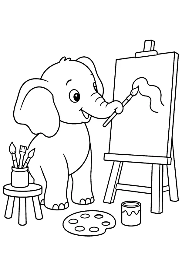 Elephant Artist