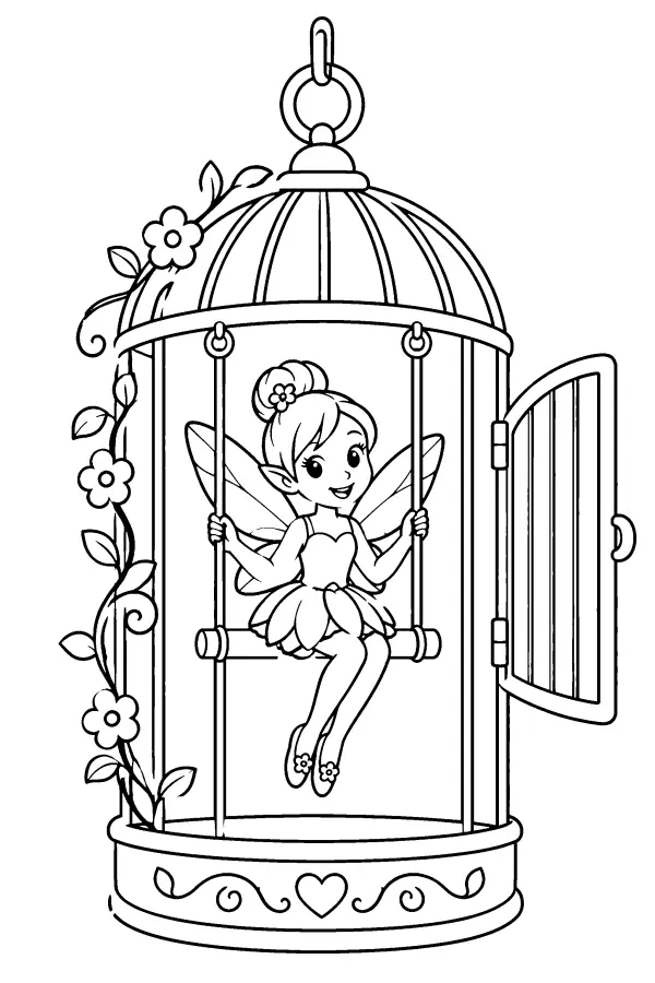 Fairy Cage Swing