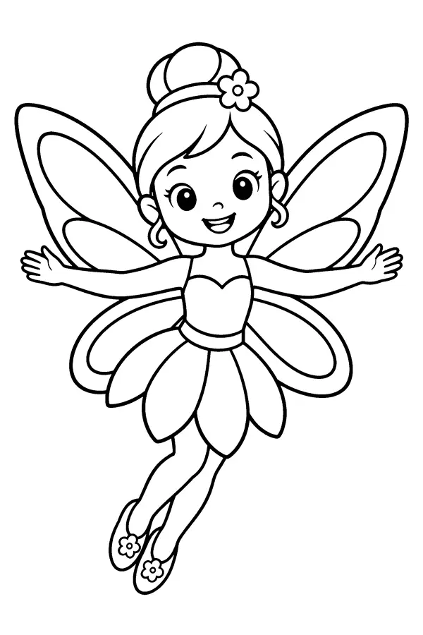 Flying Flower Fairy