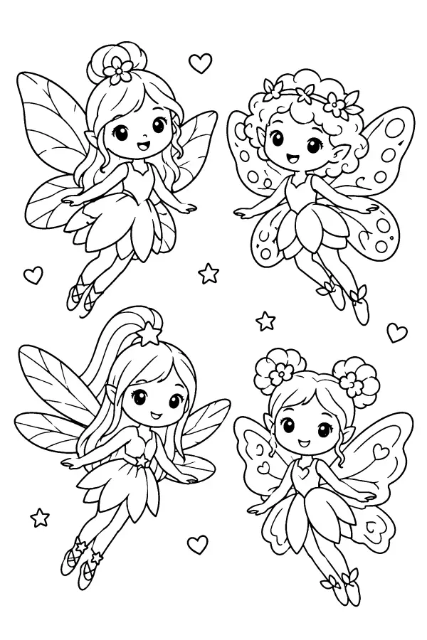 Four Fairy Friends