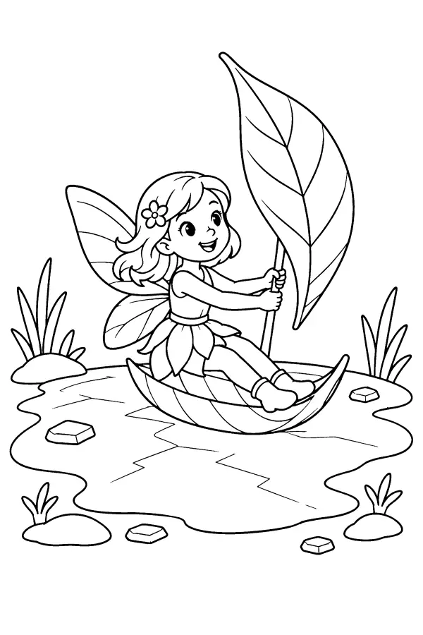 Leaf Ice Glide Fairy