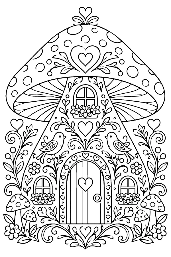 Nordic Toadstool Home