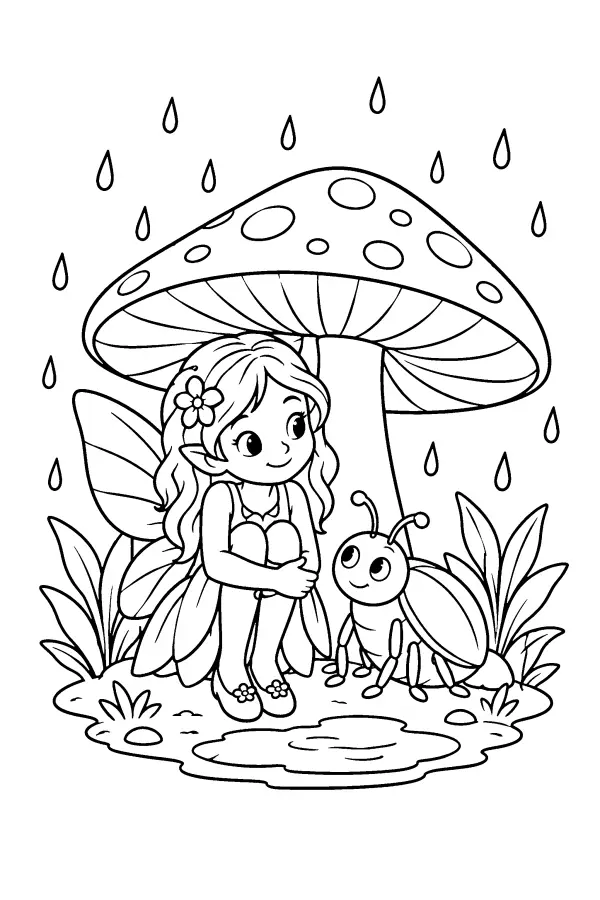 Rainy Mushroom Refuge