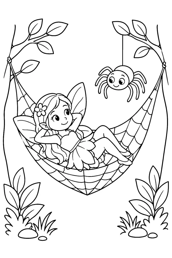 Web Hammock Fairy
