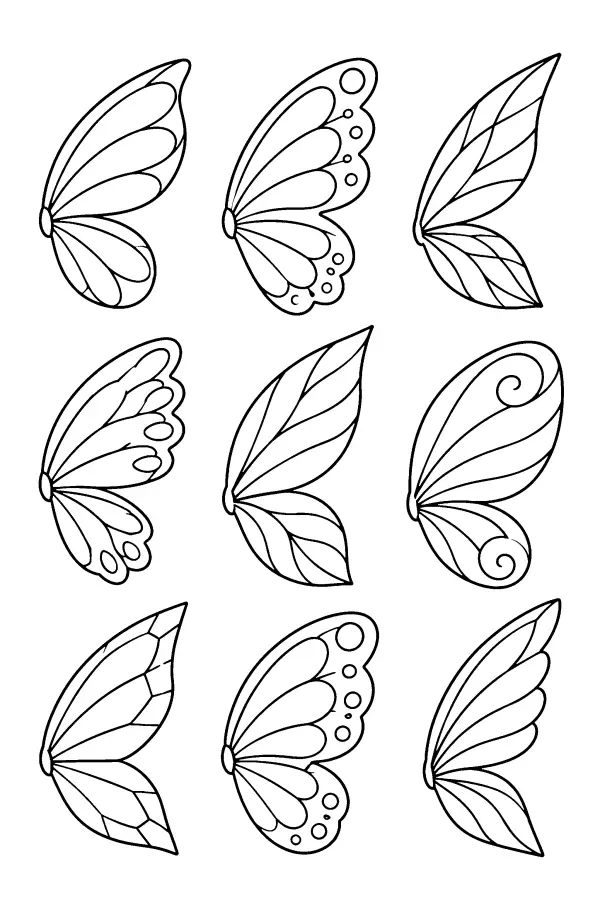 Wing Shape Grid