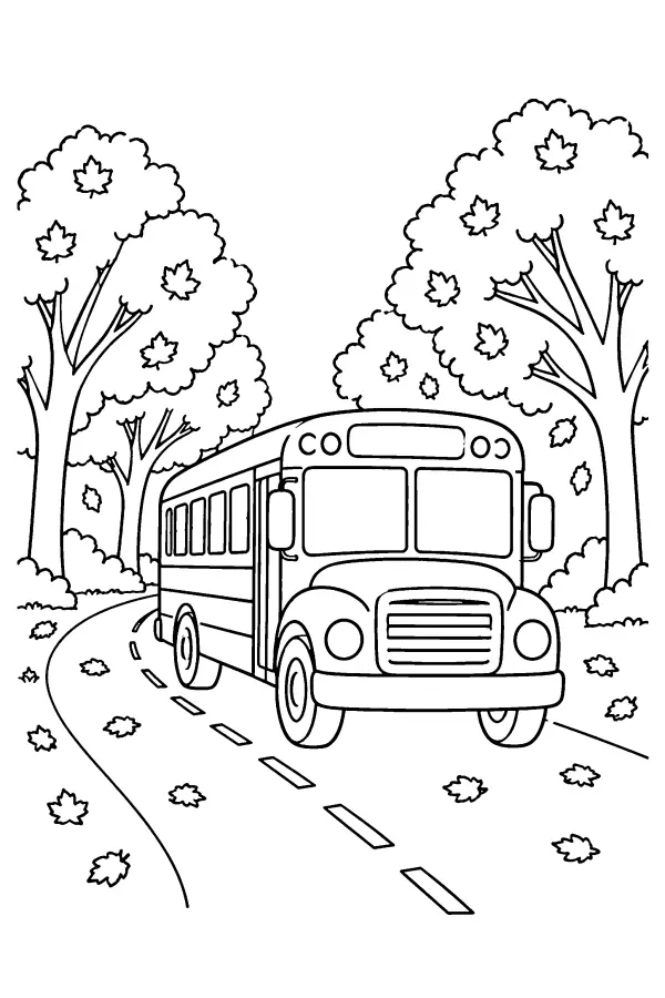 Autumn Bus Route