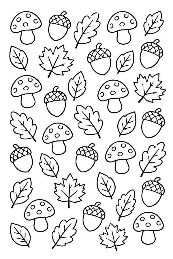 Autumn Pattern Mix