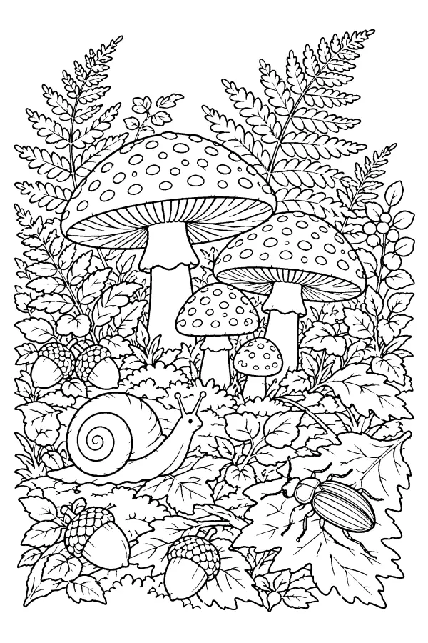 Forest Floor Scene