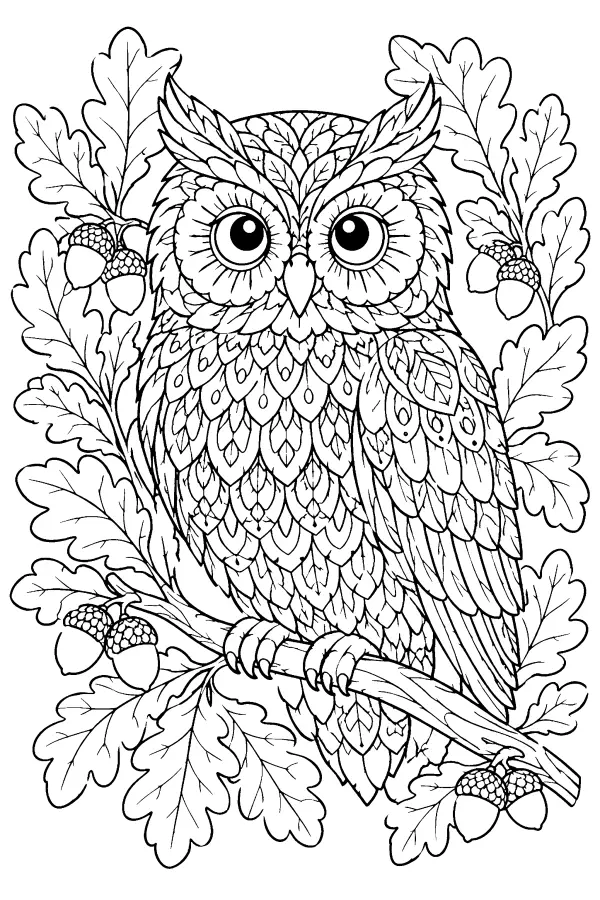Forest Owl Perch