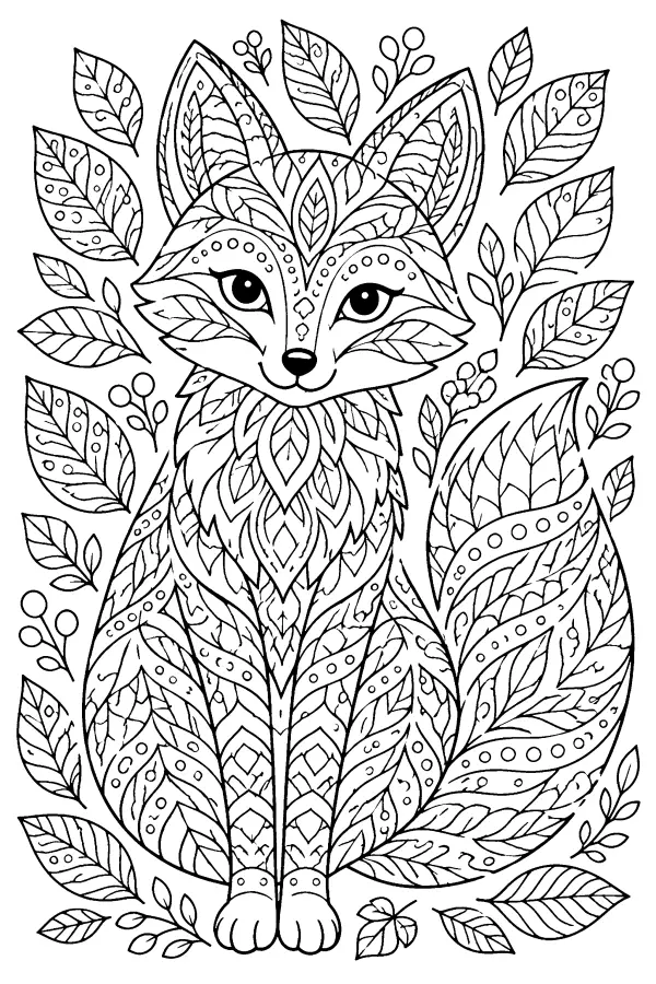 Patterned Fox