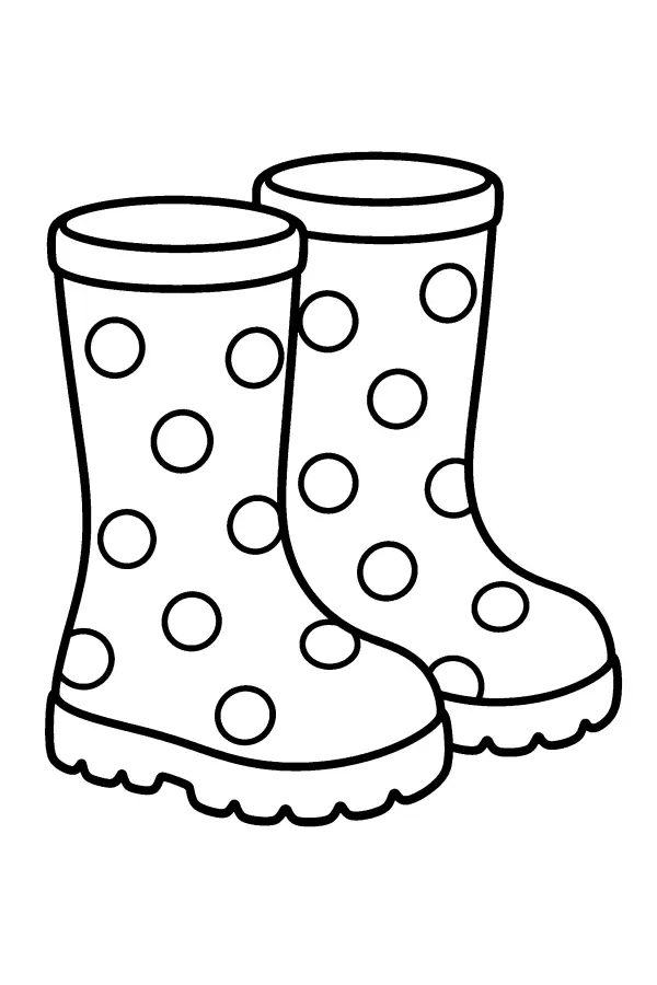 Polka Dot Boots