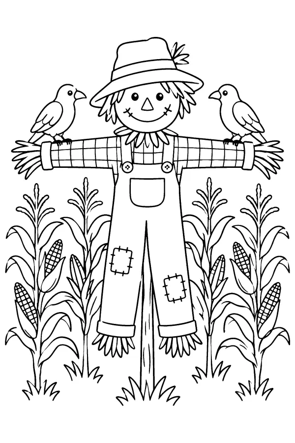 Scarecrow Cornfield