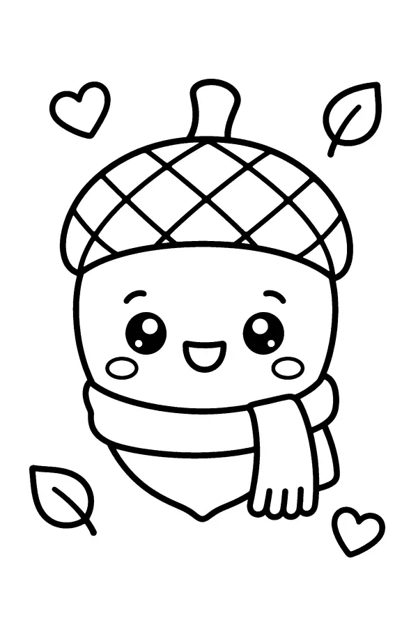 Scarfed Acorn