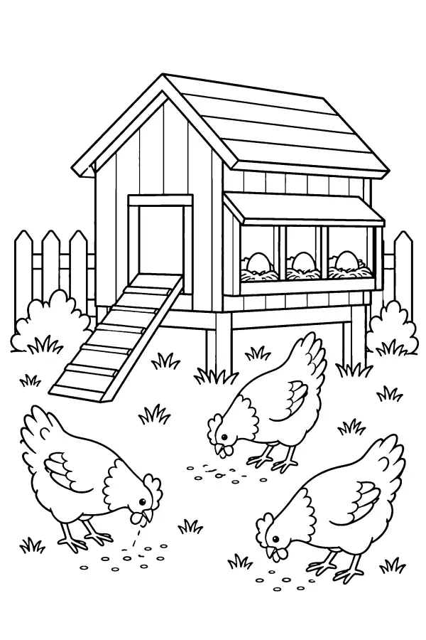 Chicken Coop Yard