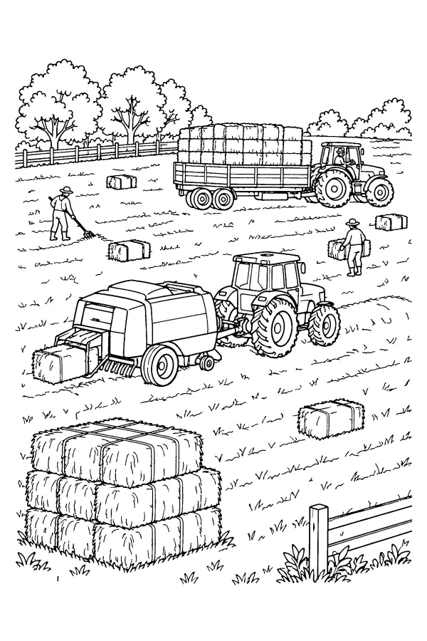 Hay Baling Field